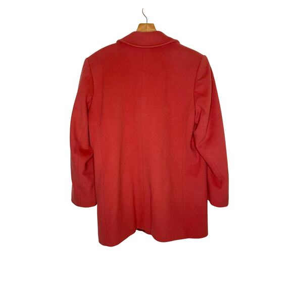 L.L. Bean Thinsulate Wool Cashmere Double Breasted Peacoat - Picture 3 of 6